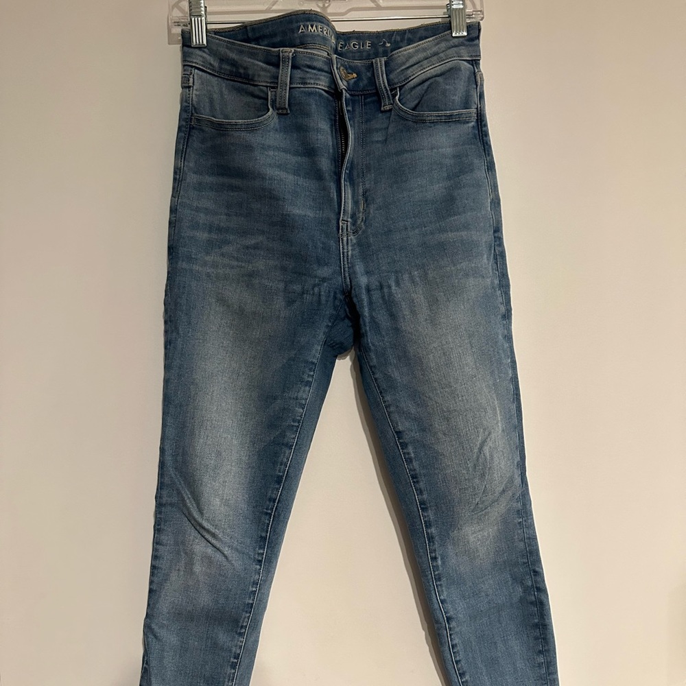 Jeans from American Eagle.